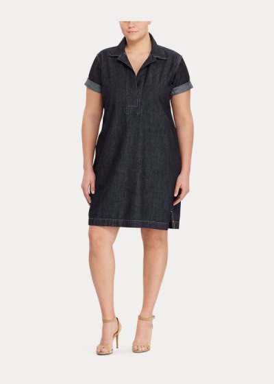 Vestido Ralph Lauren Denim Shift Mulher 57320-XILD